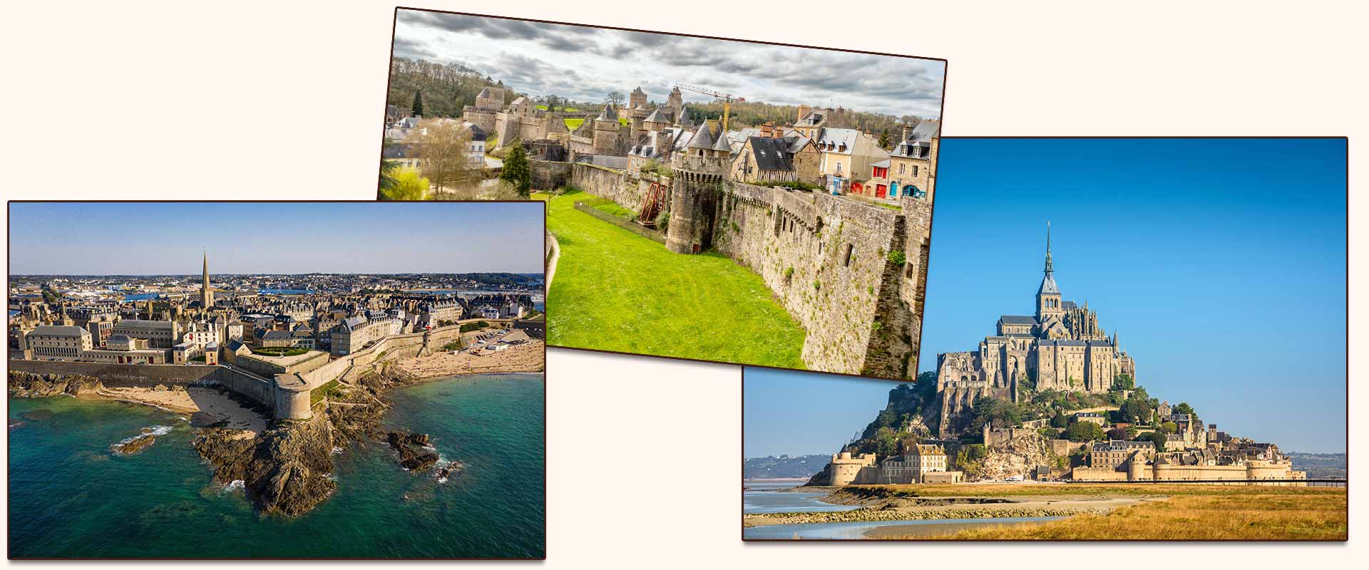 Ne manquez pas le triptyque Saint-Malo, Mont-Saint-Michel et château de Fougères, facilement accessibles depuis le gîte